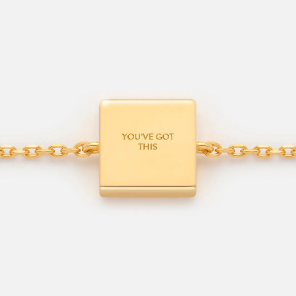 'YOU'VE GOT THIS' FIXED CHARM BRACELET