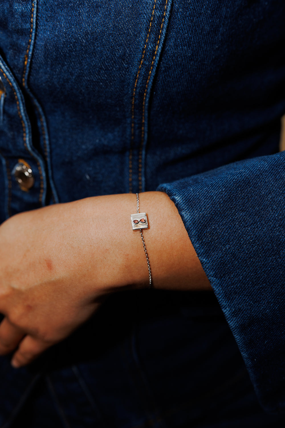 THIS TOO SHALL PASS FIXED CHARM BRACELET - (925 Sterling Silver)