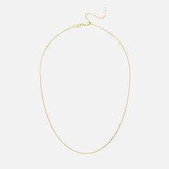 DIAMOND CUT CABLE CHAIN NECKLACE