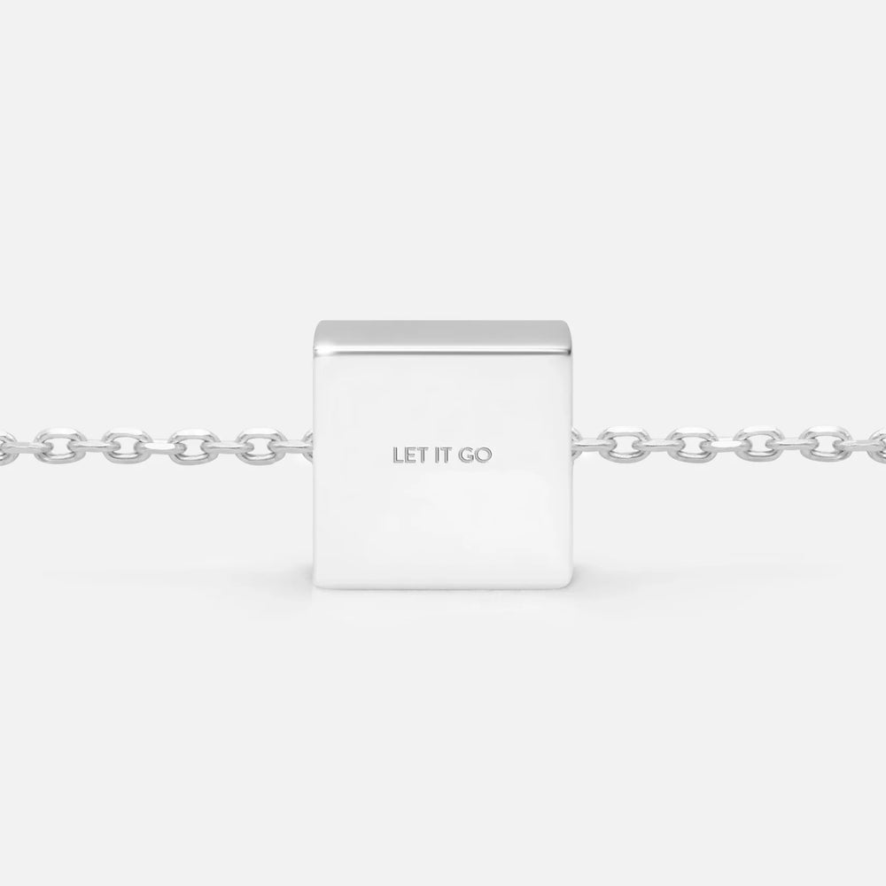 'LET IT GO' CHARM NECKLACE PENDANT CHARM