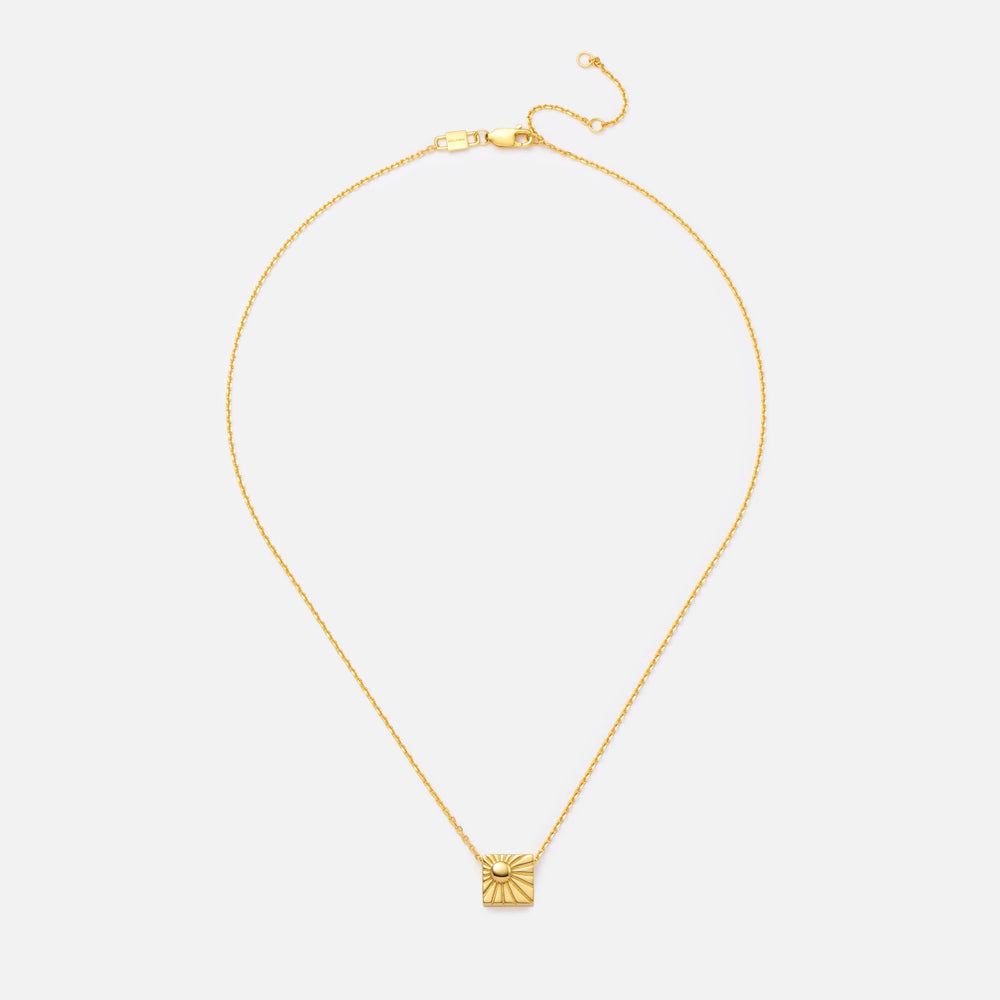 'BE THE SUNSHINE' NECKLACE PENDANT CHARM