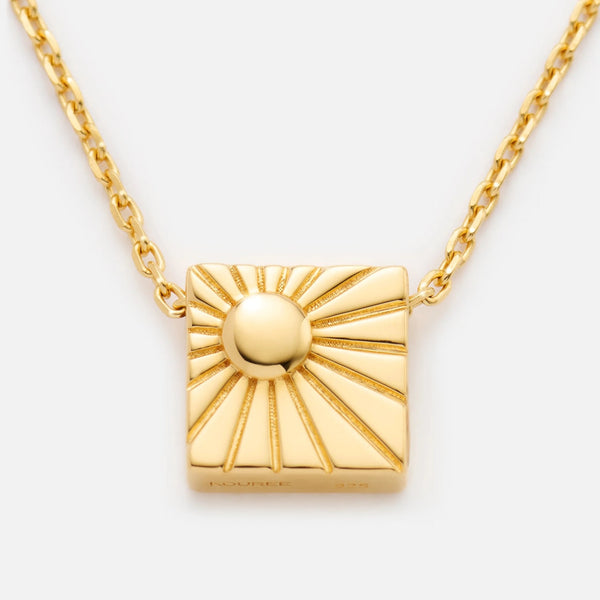 'BE THE SUNSHINE' NECKLACE PENDANT CHARM