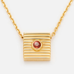 'BRAVER THAN YOU THINK' NECKLACE PENDANT CHARM