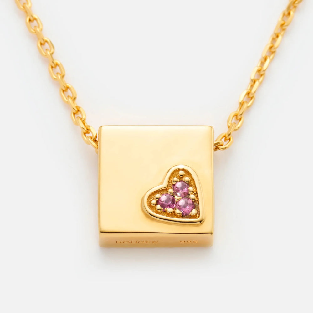 'GRATITUDE IS THE ATTITUDE' NECKLACE PENDANT CHARM