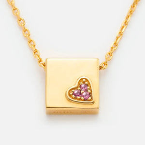 'GRATITUDE IS THE ATTITUDE' NECKLACE PENDANT CHARM