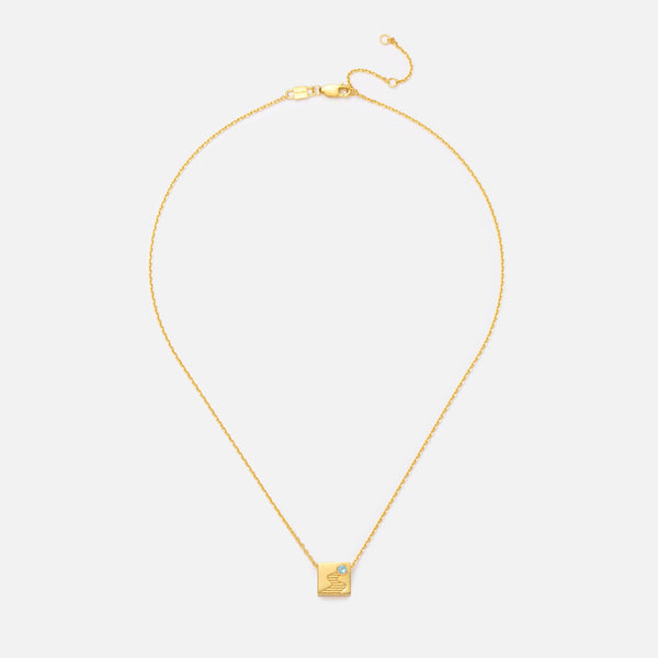 'YOU KNOW THE WAY' NECKLACE PENDANT CHARM