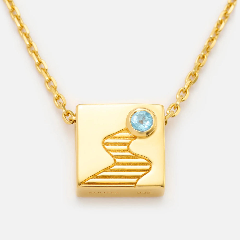 'YOU KNOW THE WAY' NECKLACE PENDANT CHARM