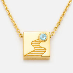 'YOU KNOW THE WAY' NECKLACE PENDANT CHARM