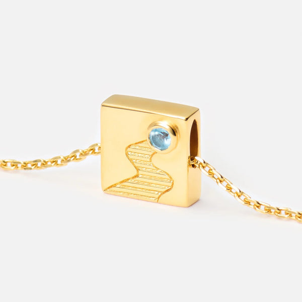 'YOU KNOW THE WAY' NECKLACE PENDANT CHARM