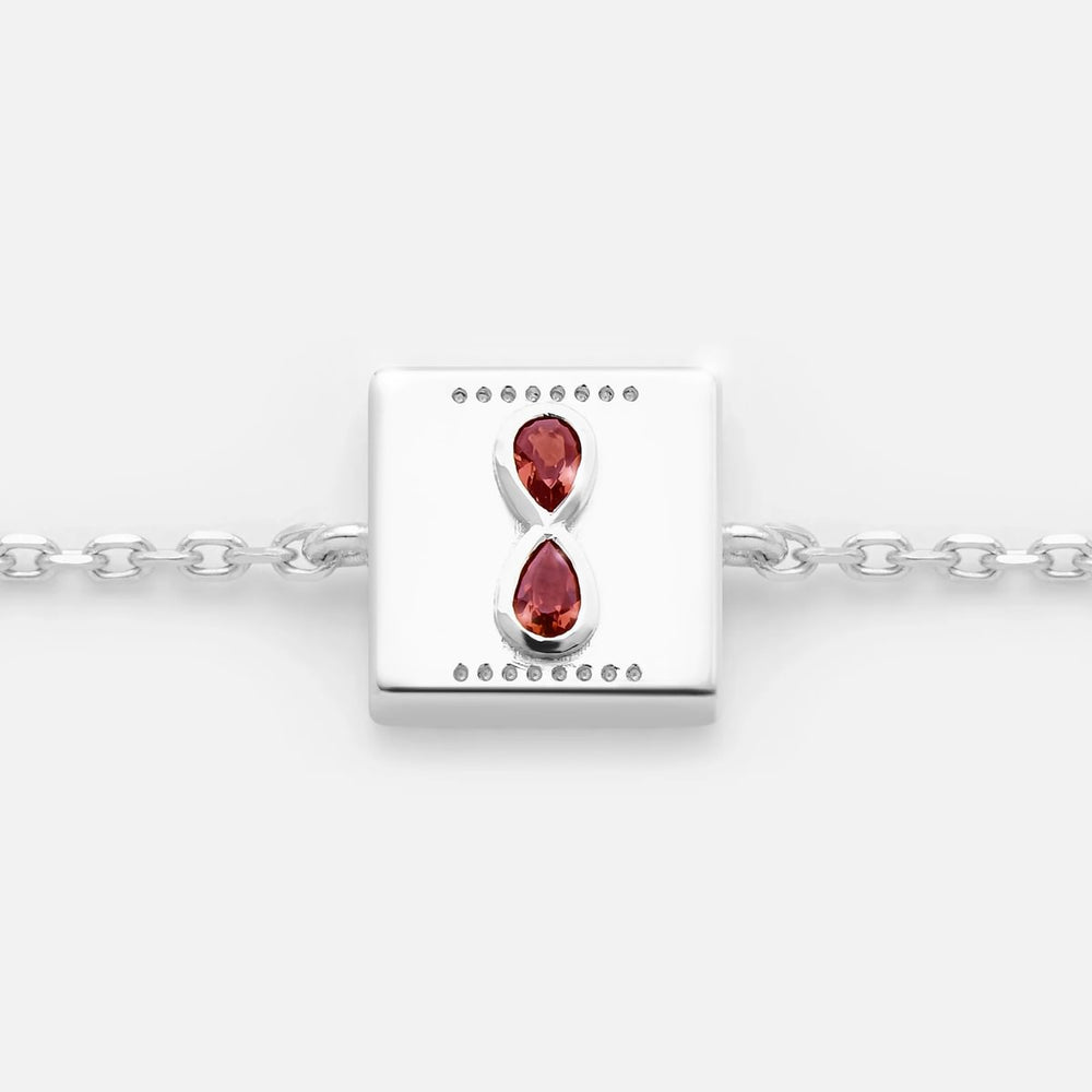 THIS TOO SHALL PASS FIXED CHARM BRACELET - (925 Sterling Silver)