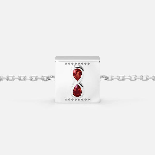 THIS TOO SHALL PASS FIXED CHARM BRACELET - (925 Sterling Silver)